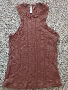Anthropologie Pilcro Ribbed Tank XS